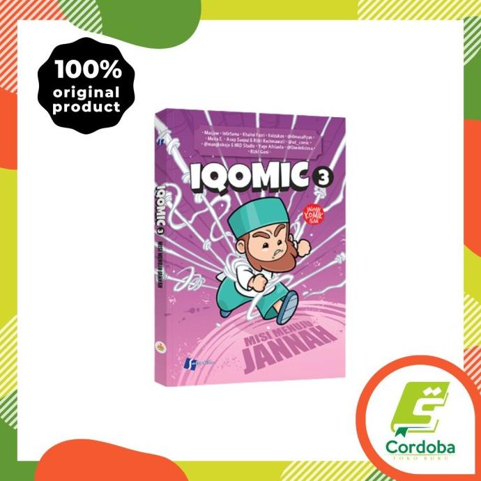 BUKU IQOMIC 3 : misi menuju jannah KOMIK anak islam