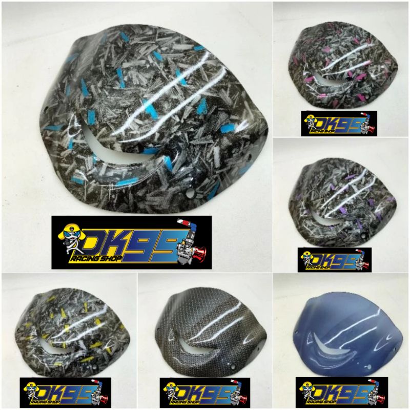 Visor FizR Fiz R Satria Hiu yamaha 125Z visor carbon wtp Forged Pnp Fiz R yamaha 125Z