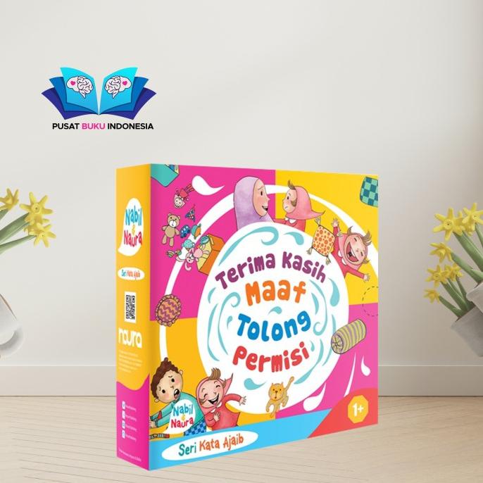 BUKU DONGENG CERITA ANAK TK PAUD PAKET NABIL NAURA SERI KATA AJAIB