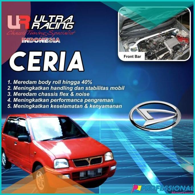 Aksesoris / Strutbar / Stabiliser ULTRA RACING Daihatsu Ceria 16novz3