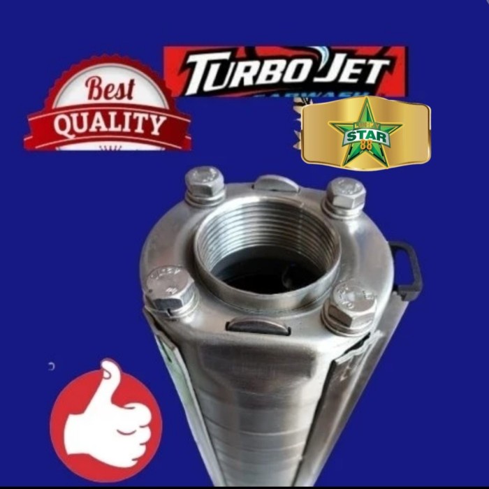 Promo Garansi Barepump/Kipas Only 4" Sp-8/15 Stainless 3Hp Harga Spesial