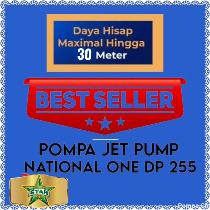 Ready Mesin Pompa Air Jet Pump Dp 255 Automatic Mdl Dap 288 Waterplus Jt Pa New Original