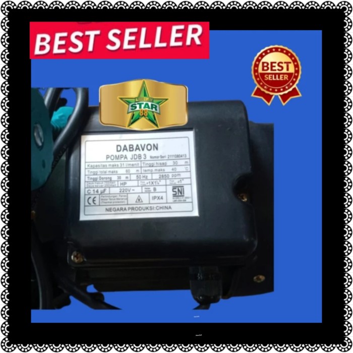 Terbaru Pompa Air Jetpump 30 Meter Dab Sumur Dalam Mdl Jt288Pat Waterplus Harga Khusus