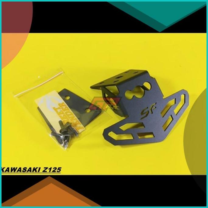 Tail Tidy Street Fender Bracket Plat Nomor not R&G Kawasaki Z125 Pro 1