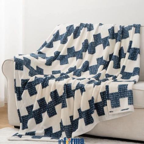 Informa - Informa 150x200 Cm Selimut Microfiber Print Ibari