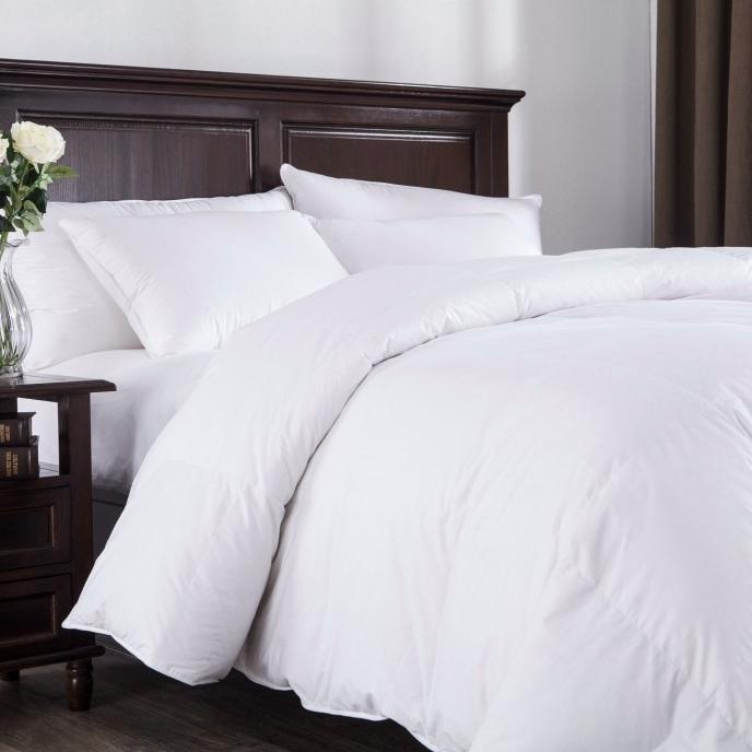 BED COVER + SPREI MICROTEX POLOS PUTIH