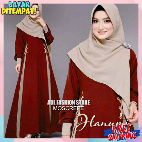 Gamis Jumbo Pakaian Syari Ibuibu Pengajian Juba Terbaru 2024 Bju Dress Pesta Polos Gamiss Hari Raya 