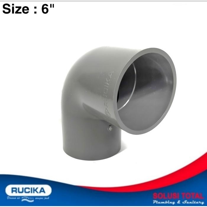 Knee Pvc Aw 6 Inch Elbow 6" Rucika