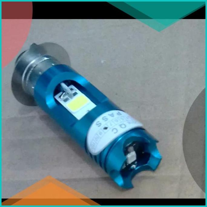Lampu utama depan led cahaya putih variasi motor bebek matic 16novz3 l