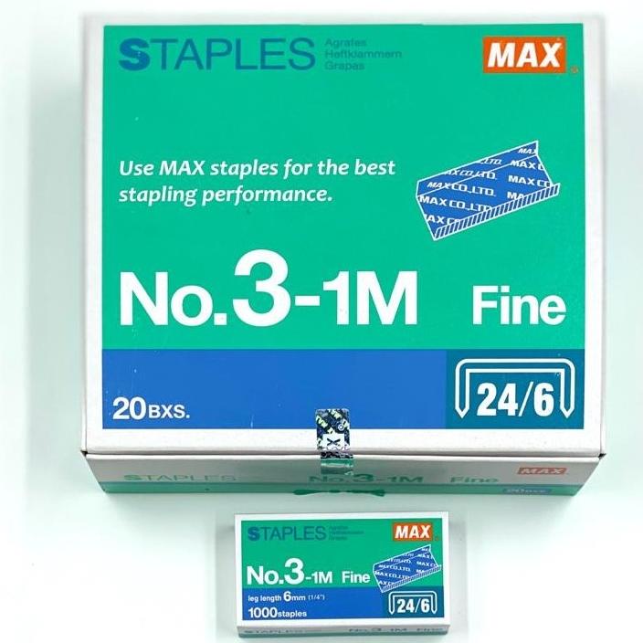 

Best Quality Isi Staples Max No.3 / No. 3-1M Bcg-004