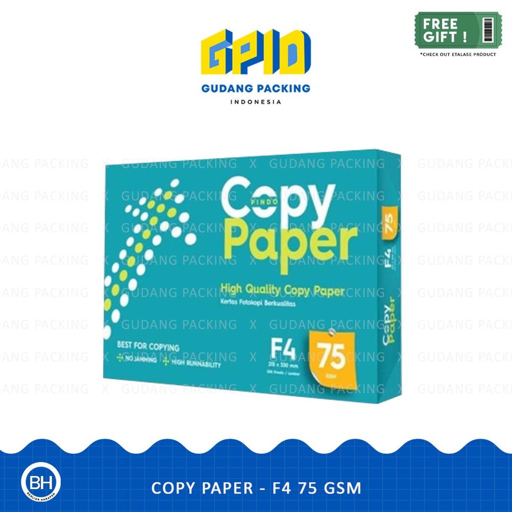 

Miliki - COPY PAPER - Kertas HVS (A4 / F4) 75 Gsm ..