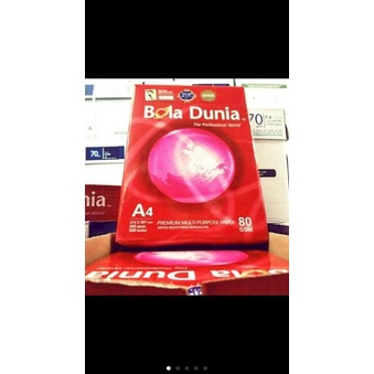 

Berkualitas! Kertas HVS A4 80 Gram (PER RIM) - !