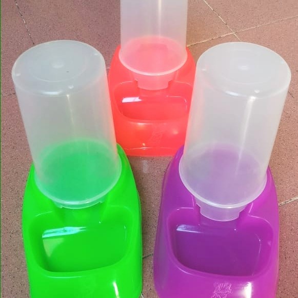 ffstk790 Dispenser Tempat Makan Minum Kucing Anjing Kelinci Musang Binturong