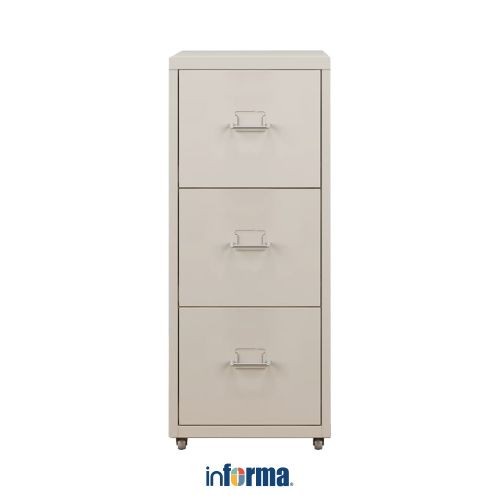 

INFORMA NORD FILING CABINET METAL 3 TINGKAT - KREM