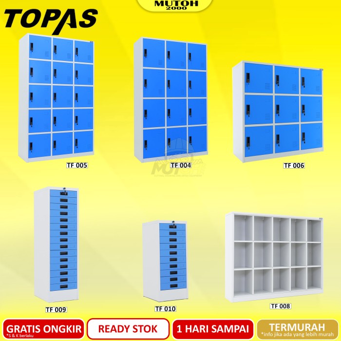 

LOKER LOCKER BESI LEMARI LAPTOP SERBAGUNA KATALOG TOPAS