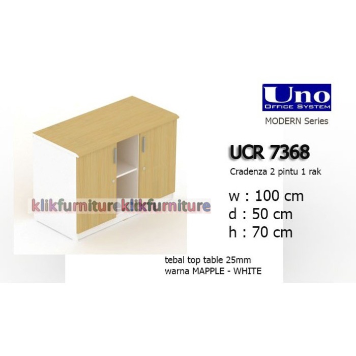 

UCR 7368 UNO CRADENZA LEMARI CRADENZA 2 PINTU