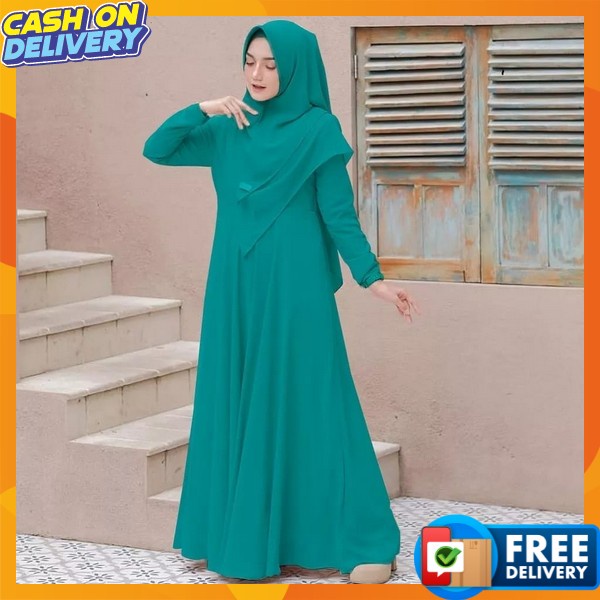 Gamus Cewek Remaja Dewasa Bju Perempuan Gamis Wanita Lebaran Bju Idul Fitri Termurah Ghamis Ramadhan