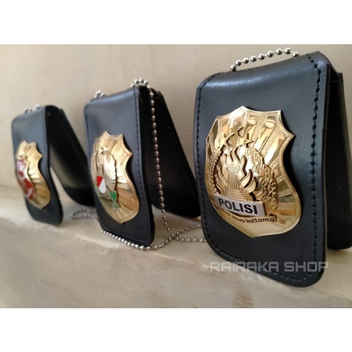 

DOMPET KALUNG LENCANA DOMPET KTA POLISI
