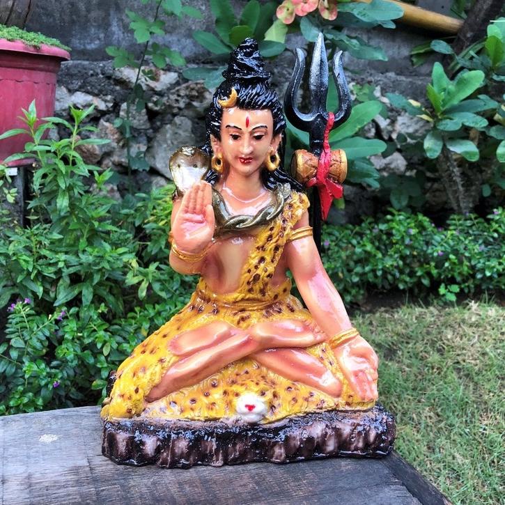 PATUNG DEWA SIWA/PATUNG SIWA RESIN/PATUNG DEWA SIVA/MAHADEV STATUE/PATUNG DEWA DEWI