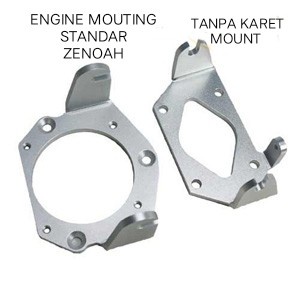 ENGINE MOUNTING STANDAR ZENOAH 26-30CC DUDUKAN MESIN KAPAL RC