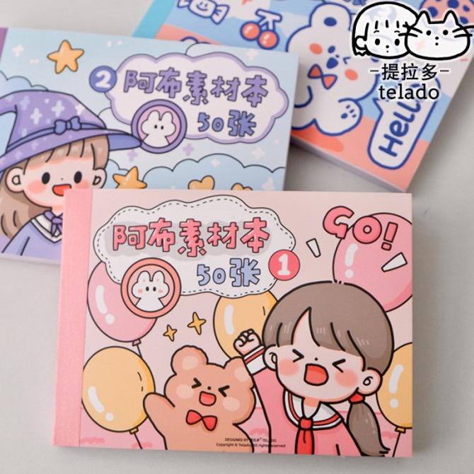 

Stiker 1 Pack isi 50 Lembar Karakter Lucu TSS