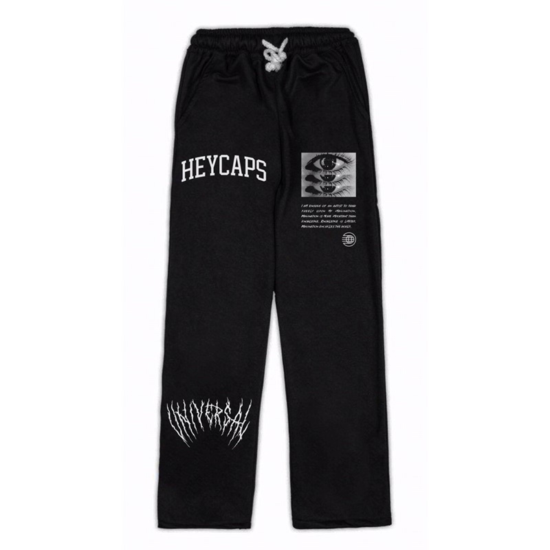 [EXCLUSIVE] BEST QUALITY longpant black / graphic chino longpants / sweatpants