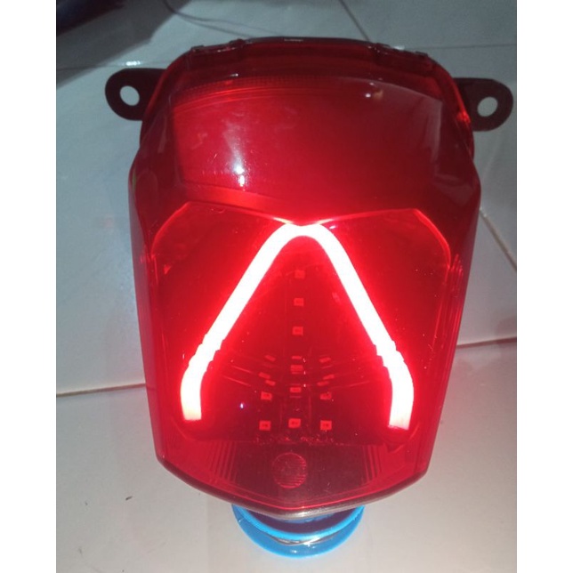Stoplamp(lampu belakang) Non running motor Genio warna merah