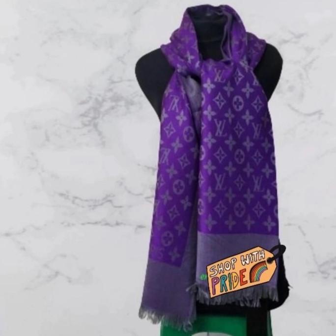 Big Sale New||Syal Branded Syal Fashion Pashmina||Branded Syal//Winter Ungu Stok Terbatas