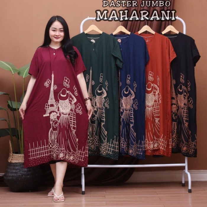 FQ372 Daster super Jumbo elsa Busui bumil pekalongan CUCI GUDANG