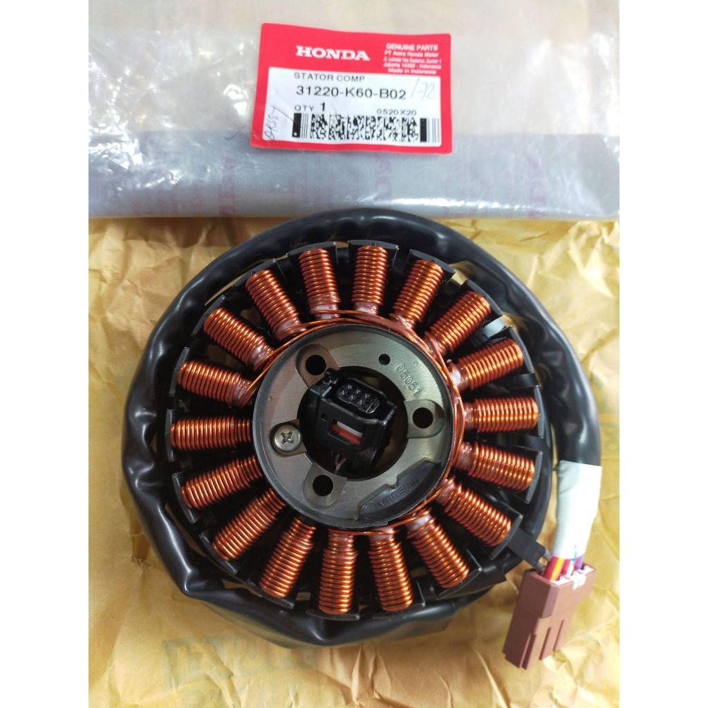 31220K60B02 HONDA CLICK 125 STATOR 31220K60B02 ori AHM