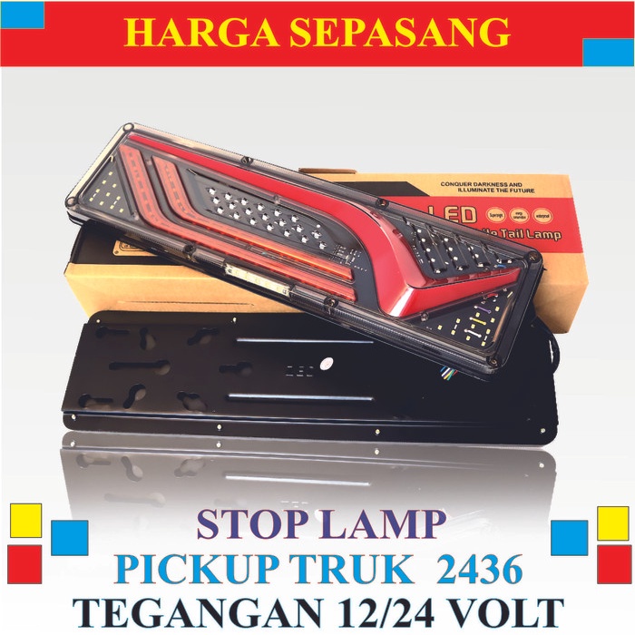 Baru Lampu Variasi Stop Lamp Pickup Truk L300 Kijang Grand Max Carry Canter