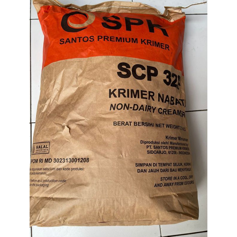 

Santos Creamer/Bubuk Krimer Scp32F 1 Kg