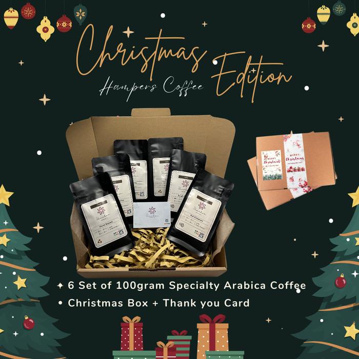 

Kopi Gift box hampers 6 Varian Nusantara Indonesia Arabica Best Seller