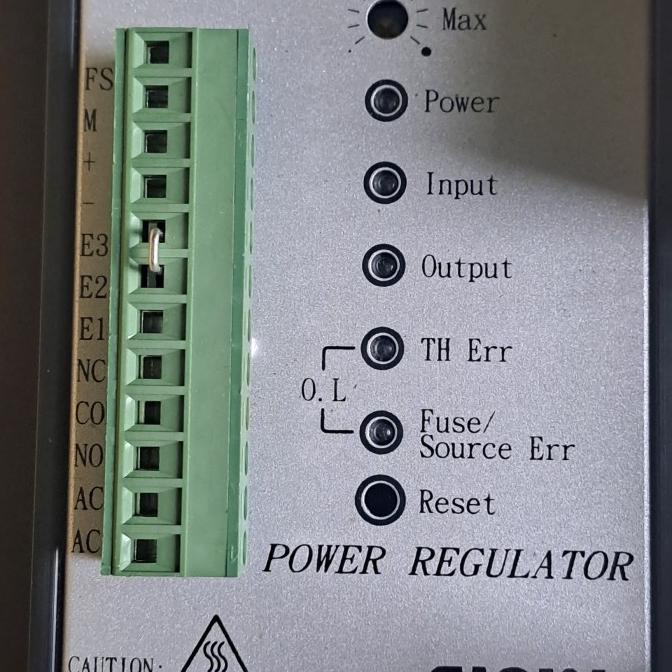 =====] THYRISTOR POWER REGULATOR W5 SIPIN