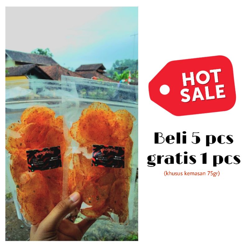 

Pikcajeletot Keripik kaca kemasan 75gr