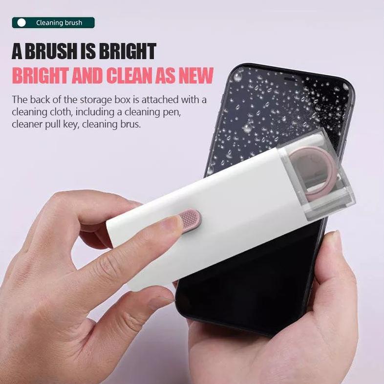 Termurah 7 In 1 Multifunction Pen Cleaner For Earbud Smartphone Keyboard / 7In1 Pen Brush Pembersih 