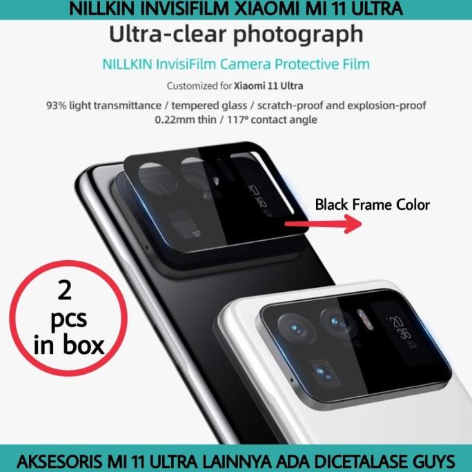 XIAOMI MI 11 ULTRA NILLKIN INVISIFILM LENS CAMERA PROTECTOR