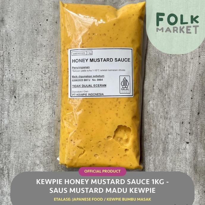 

Open DS] KEWPIE Honey Mustard Sauce 1kg - Saus Mustard Madu 1 kg / 1l / 1 liter