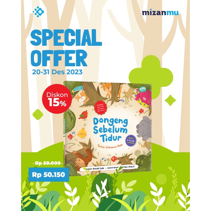 

[SALE MURAH] DONGENG SEBELUM TIDUR TARIAN ISTIMEWA NALA MIZAN BERMUTU