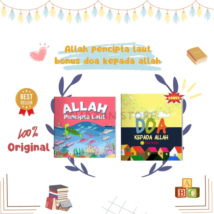 

[SALE MURAH] ALLAH PENCIPTA LAUT, BONUS DOA KEPADA ALLAH KOMPLIT