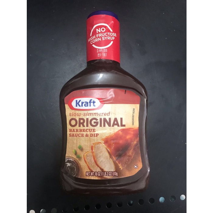 

<<<<<] Kraft Slow-simmered Original Barbeque Sauce & Dip