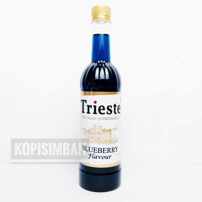 

favorit] Syrup Trieste Rasa BLUEBERRY Sirup Minuman Mocktail Kopi Bartender