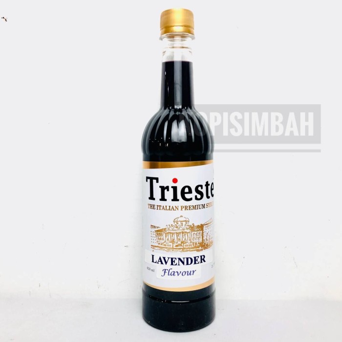 

Produk Unggulan] Syrup Trieste Rasa LAVENDER Sirup Minuman Mocktail Kopi Bartender