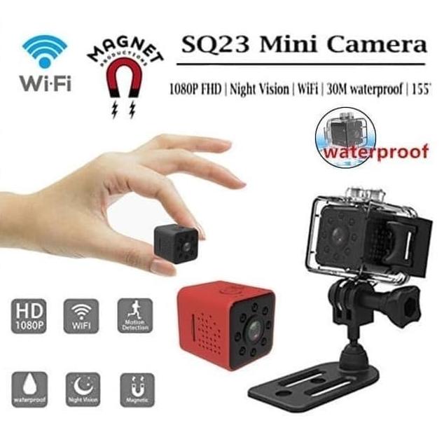 

Mini Camera Wifi SQ23 Waterproof Full HD 1080P Super Wide Angle Lens