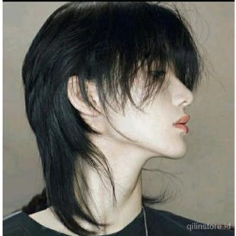 Wig pria Gondrong - Wig Pria Korea - Rambut Wig Unisex LJ