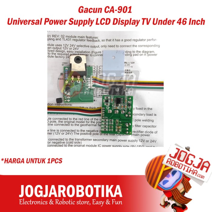 ```````] Gacun CA-901 Universal Power Supply LCD Display TV Under 46 Inch