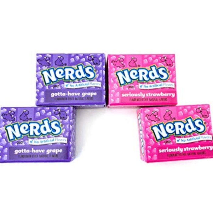 

Nerds Strawberry / Grape - Satuan