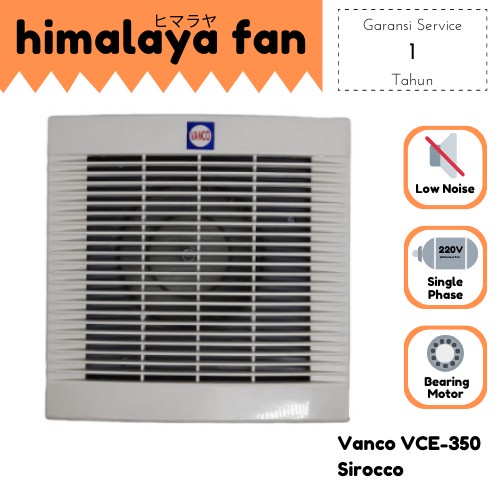 ~~~] Vanco Exhaust Fan Ceiling 12" - 30 cm Exhaust Plafon Sirocco