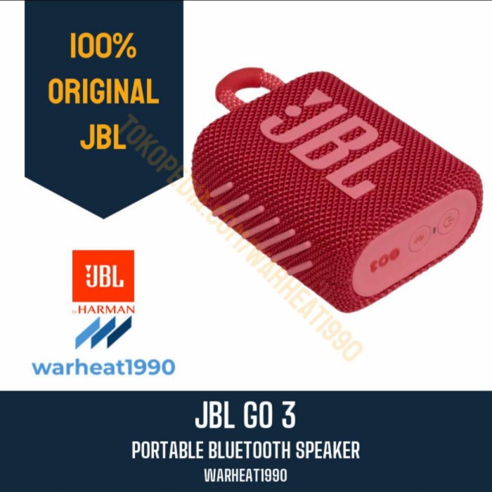 Speaker Jbl Go03 Original Bass