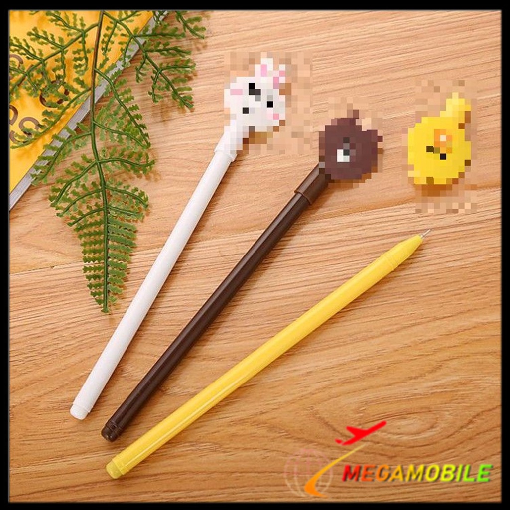 

MM - Pena Karakter Gel Kelinci Bebek Beruang Pulpen Karakter Alat Tulis Sekolah ATK Pulpen Lancip Murah